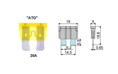 �������������� ATO 20A (�����) Koito F2080 F2080 ����