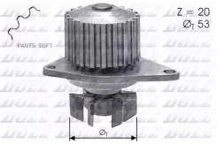 ����� �������, ��-�� ������� Citroen ZX, Xsara, AX 1.0-1.4,1.4D 87- C110 ����