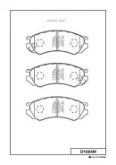������� ��������� Avenir - W10 90-93, Primera - P10 90-, Serena - C23 91-99 F D1084M ����