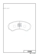������� ��������� Vanette, Delica, Bongo #K82#, #K22# 99- F D3088 ����