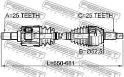 ������ 25x655x25 | ����� ��� | 1214SOLLH ����