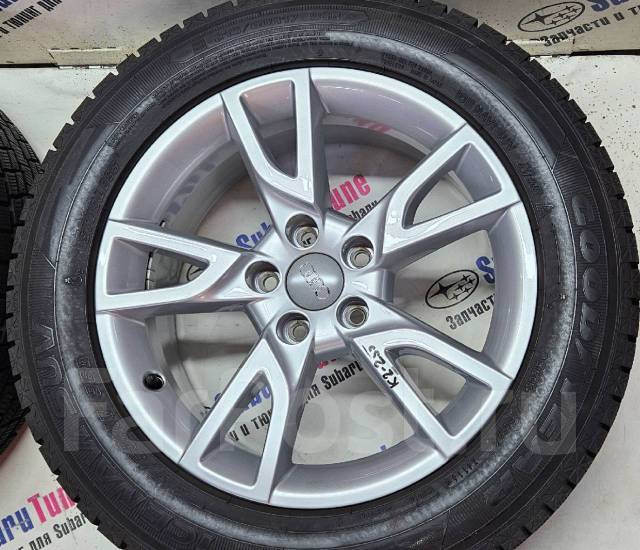 Диски Audi R17 6.5 +33 5х112 + шины Goodyear 215/60R17 (ЗИМА), 17", 1 ...