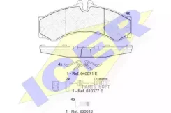 ������� ��������� �������� ������, VW LT 28-35 II, 2DB,2DE,2DK, 96-99 141126203 ����