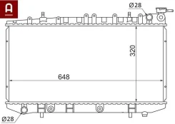 �������� Nissan AD/Wingroad Y10 '90-99, Presea R10 '90-94, Pulsar N14 NS0001141 ����