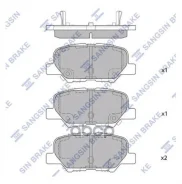 ������� ��������� �������� ������ Mazda 6 Saloon R (Severe DUTY) SP1731SD Sangsin brake ���. SP1731SD SP1731SD ����