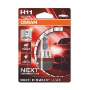 ����� Osram H-11 12v-55w (PGJ19-2) +150% NBL 3700k �� 64211NL-01B Osram 64211NL01B ����