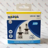 ����� Narva H-4 12v-24w (P 43 t) 18032*2 21w 6000K Range Performance LED �������� 2�� Narva 18032 ����