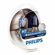 ����� Philips H-7 12v-55w. DiamonD vision 5000k(PX26D) 12972DvS2 (2��)�������� Philips 12972 ����