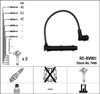 [RC-RV901] ������� �������� 7408 NGK 7408 ����