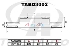 ��������� ���� FR 8-97034-034-3, ������ �������� TABD3002 ����