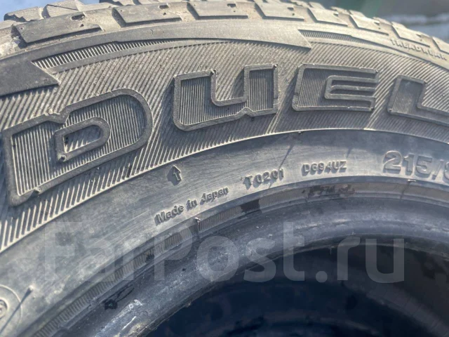 Bridgestone Dueler A/T 694. ����� at, 2009 ���, �/�, ����� 20 %. ���������� (������) ����