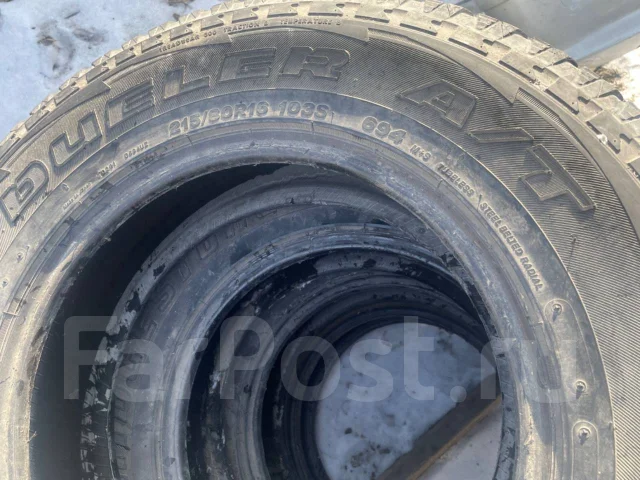 Bridgestone Dueler A/T 694. ����� at, 2009 ���, �/�, ����� 20 %. ���������� (������) ����