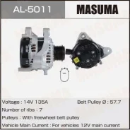 ��������� Masuma, Honda / K24Z, K24W (14V/130A) Masuma ������� AL-5011 | �������� �� ��, ������, 5 ����� | �������� �� 12 ��� | ������ � ������� | ���...