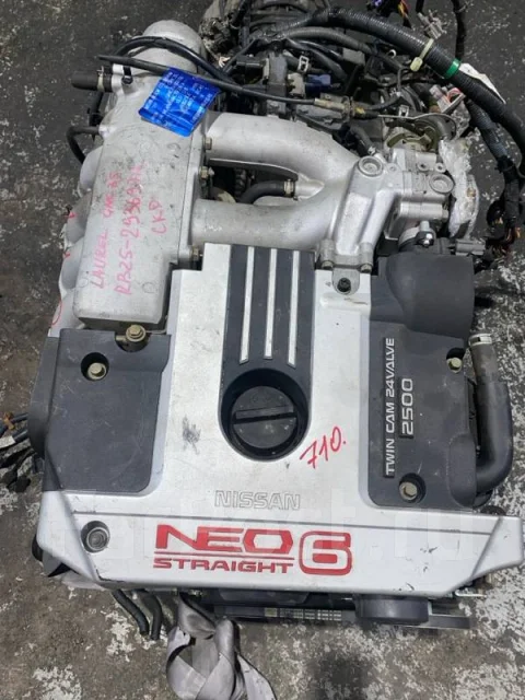 Двигатель Nissan Laurel GNC35 RB25DE купить во Владивостоке по цене ...