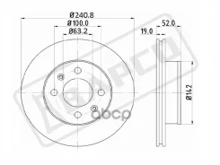 ���� ��������� Hyundai Accent 00- �����. ����. Bapco ���. BD0099 BD0099 ����