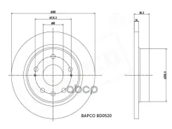 ���� ��������� ����. Bapco ���. BD0520 BD0520 ����