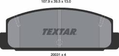     Mazda: 323 F VI 1.9 16V 98-04, 323 S VI 1.9 16V 98-04 Textar 2003101 2003101 