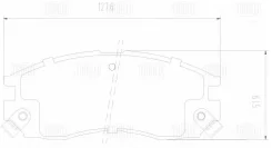������� ��������� �������� ����� Mitsubishi Galant 96-/Eclipse 99- Trialli PF2421 PF2421 ����