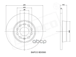 ���� ��������� ������ ����. AUDI Q2 16-20, SEAT Ateca 16-, Skoda Karoq 19-21, Octavia IV 19-24, VW Jetta 17-22, T-Roc 18-21, Taos 21- Bapco ���. BD056...