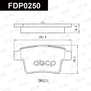 ������� ��������� Jaguar X-Type 2.2L 2006.05-2009.12 ����. ����� Ceramic FAP FAP ���. FDP0250 FDP0250 ����