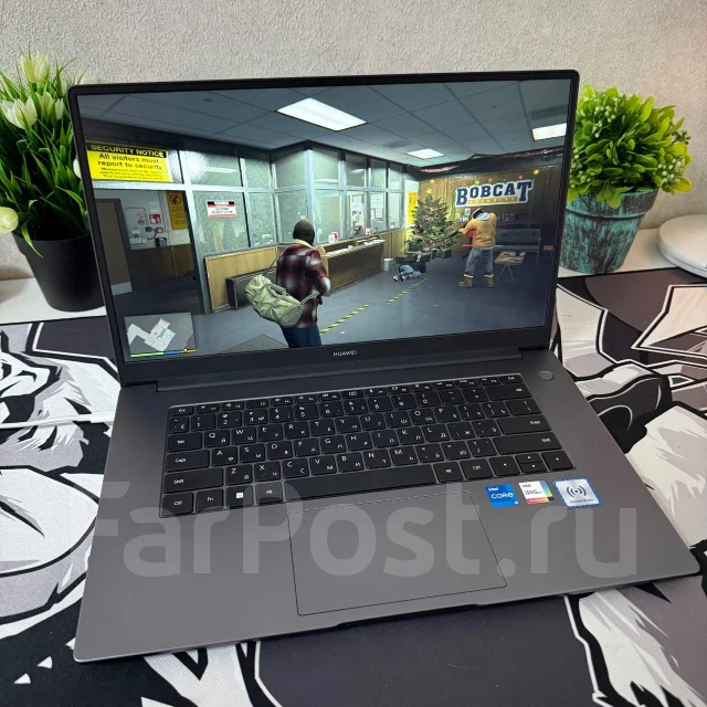 Huawei MateBook D 15. 15.6", 4,5����, ��� 8 ��, ���� 256���, WiFi: 1, Bluetooth: 1, ����������� �� 6��. ����