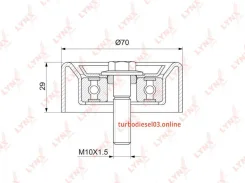 ����� �������� ��������� ������������ Lynxauto PB7207 PB7207 ����