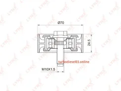 ����� �������� ���������� ����� Lynxauto PB7020 PB7020 ����