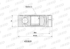   /33 |   | INKO 431019 431019 