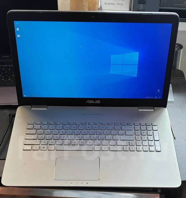 Asus N751JK. 17.3", 2,5����, ��� 12 ��, ���� 1 024���, WiFi: 1, Bluetooth: 1, ����������� �� 3��. ����