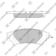 ������� �������� ������! Lexus RX 3.5 09 SP4131 Sangsin Brake SP4131 SP4131 ����