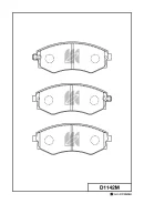 ������� ��������� �������� D-1142M ��� Nissan �������� ������������� MK Kashiyama ������ 41060-0C890 41060-3C490 41060-47R91 41060-48R92 41060-79E92 D...
