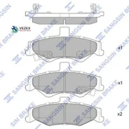 ������� ��������� Chevrolet Camaro 98- ���. Sangsin Brake SP4301 SP4301 ����