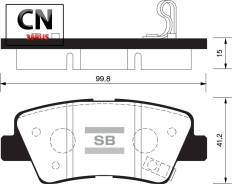   . Kia Opirus/Amanti 2.7/3.0/3.5 06/Soul 1.6/2.0/1.6D 08 SP1239 SP1239SNS [583023FA01] ! Sangsin Brake SP1239 SP1239 