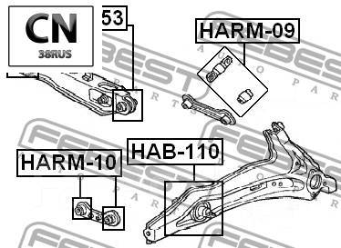   |  / | HARM09 Febest HARM09 HARM09 
