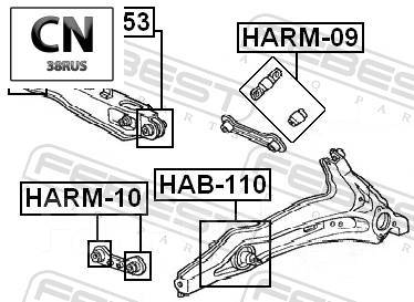   |  / | HARM09 Febest HARM09 HARM09 