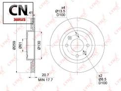    (259x20,5) |  / | LADA Largus BN1418 LYNXauto BN1418 BN1418 