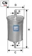  ! Audi A4/A6/S4/TT 98, VW Bora/Golf/NewBeetle/T4/T5 1.4-3.2 97 3171800 UFI 3171800 3171800 