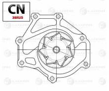    / Kia Sorento (02-)/Hyundai H-1 Starex (97-) 2.5D (LWP 0813) LWP 0813 Luzar LWP0813 LWP0813 