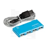 ��� USB 2.0 � ������������ SBHA-6110-B, 4 ����� �����, Smartbuy ����