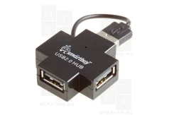 ��� USB 2.0 � ������������ SBHA-6900-K, 4 ����� ������, Smartbuy ����