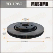 ���� ��������� Masuma, front Lexus BD-1260, �������� BD1260 ����