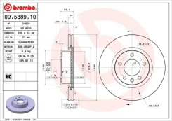 09.5889.10_���� ���� 09588910 Brembo 09588910 ����