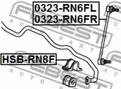 ������ ��������� ������������� d20 | ����� ����/��� | Febest HSB-RN8F HSBRN8F ����