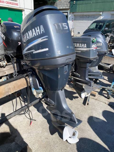 Yamaha. 115��.�., 4-�������, ����������, ���� X (635 ��), 2008 ��� ����
