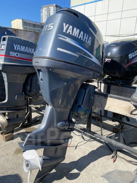 Yamaha. 115��.�., 4-�������, ����������, ���� X (635 ��), 2008 ��� ����