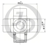 ���������� ������� 40.00x15.05 st1540 JD [JTU0003S] JTU0003S ����