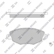 ������� �������� ��������! Ford Mondeo III 1.8i-2.5i/2.0Di 00 SP2030 Sangsin Brake SP2030 SP2030 ����