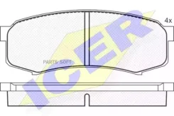 ������� ��������� �������� ����, Toyota: LAND Cruiser 03-, LAND Cruiser 80 90-97, LAND Cruiser 90 96- 141027 ����
