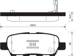 ������� ��������� Nissan X-Trail/Qashqai/Tiida/Infiniti FX/Renault Koleos ������ SP1184 SP1184 ����