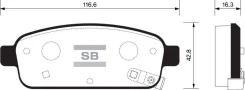 ������� ��������� �������� Chevrolet Cruze/Orlando 1.4-2.0 09 SP1363 SP1363 ����